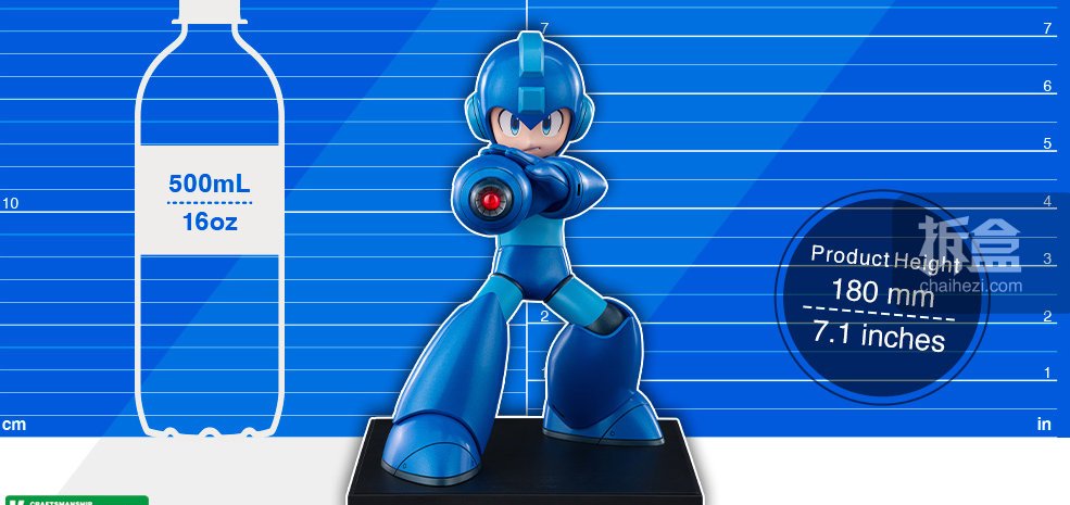 寿屋OSHI WORKS洛克人手办官方图