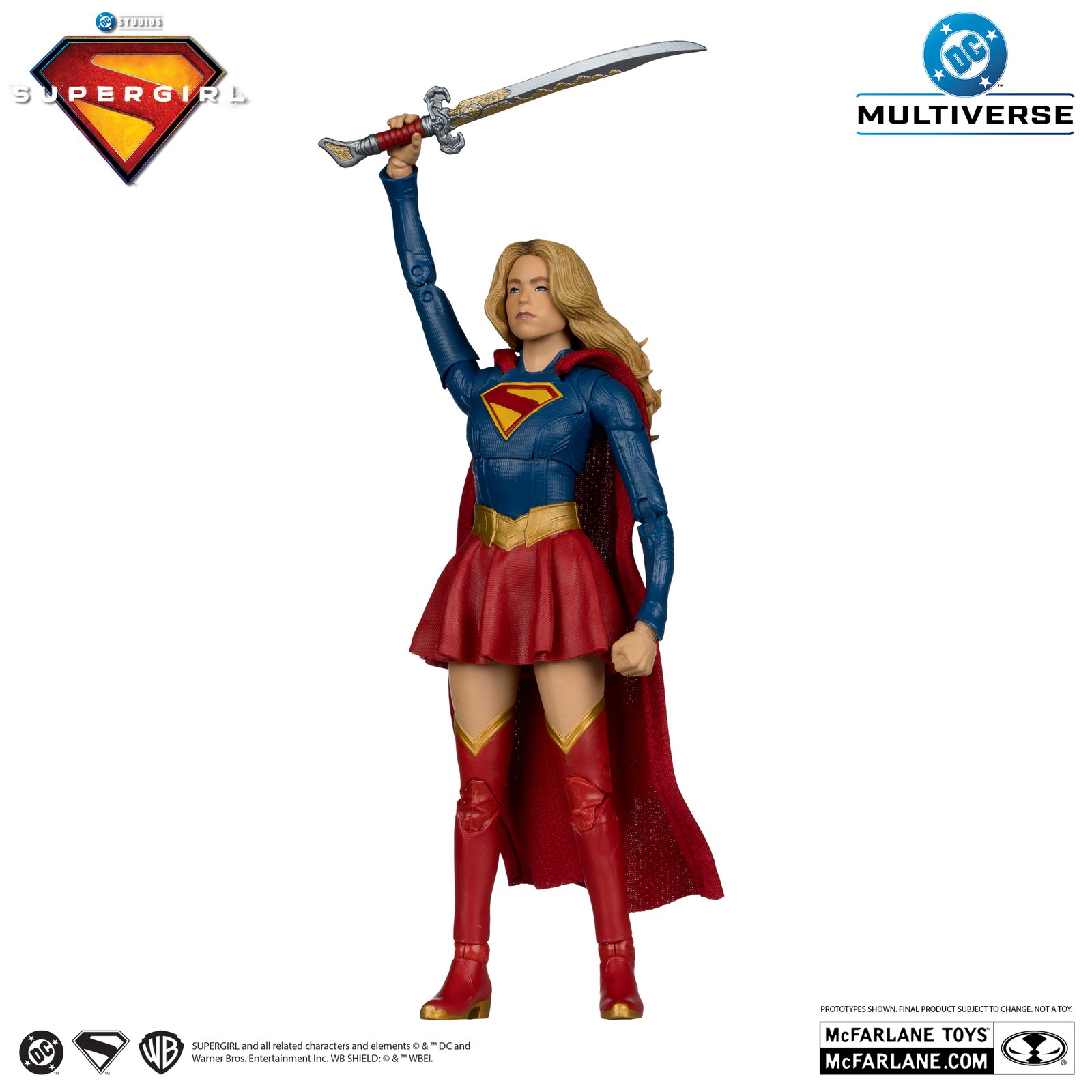 McFarlane Toys DC Multiverse 超女电影版 Supergirl Krypto 豪华套组