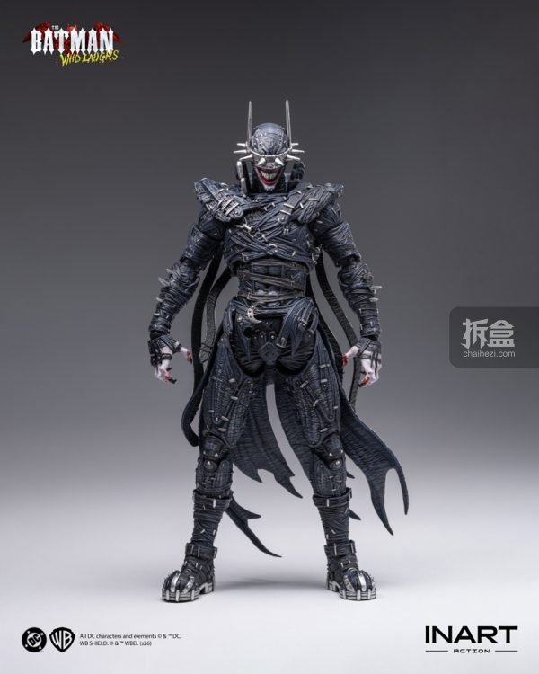 INART Action 狂笑之蝠 1/12 可动人偶 黑暗之夜:金属