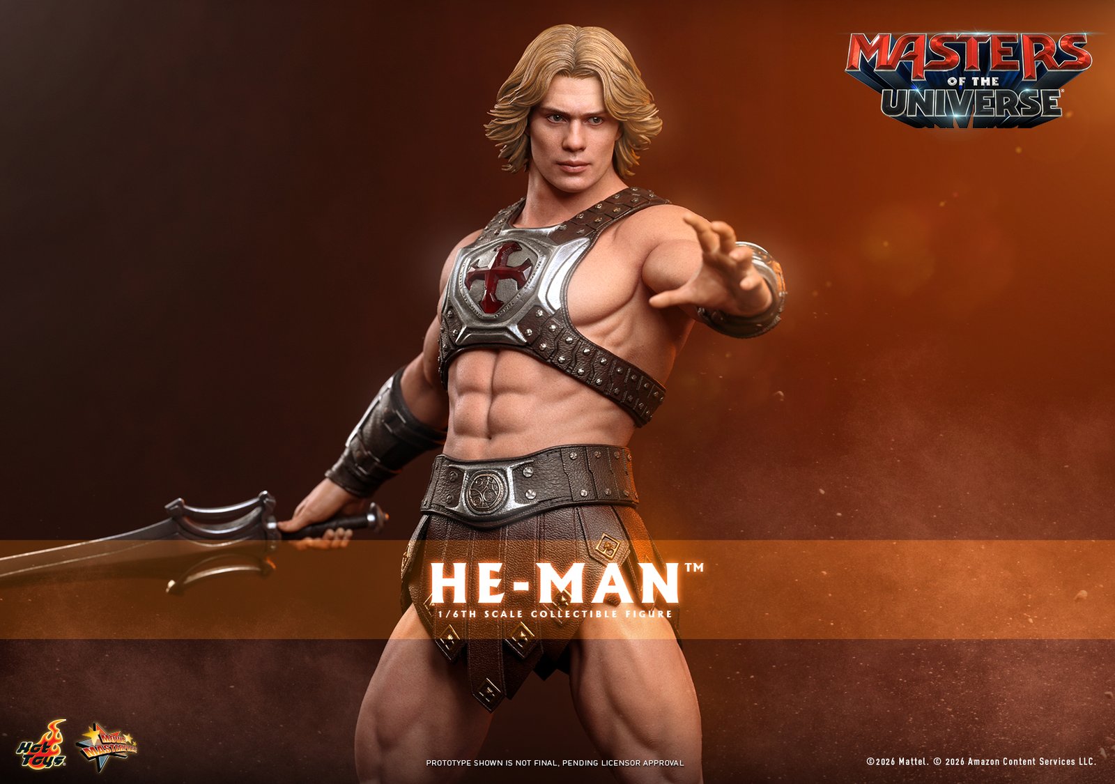 Hot Toys 希曼 宇宙的巨人 MOTU 电影版 1/6人偶