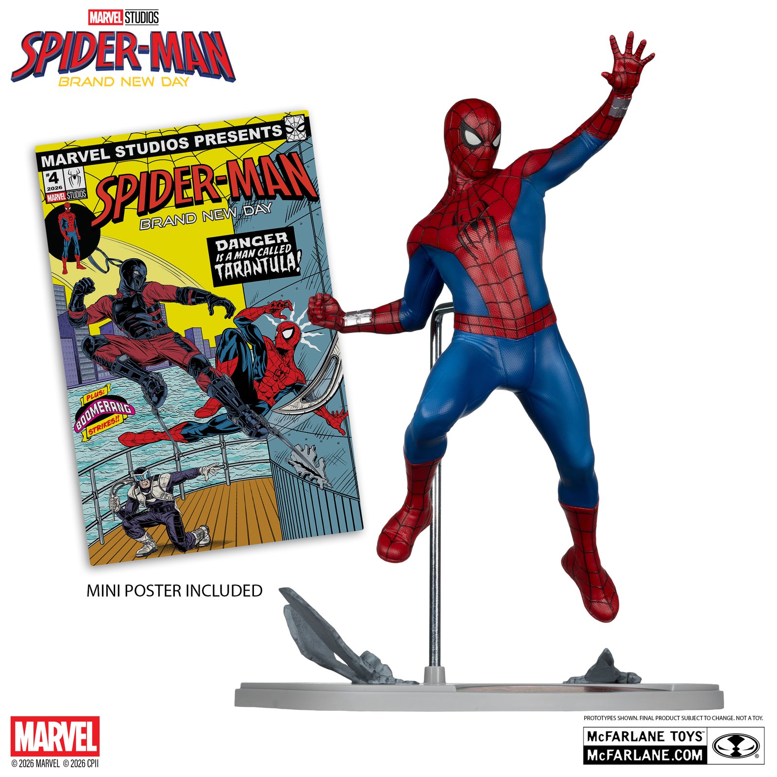 McFarlane Toys 蜘蛛侠重生日雕像系列
