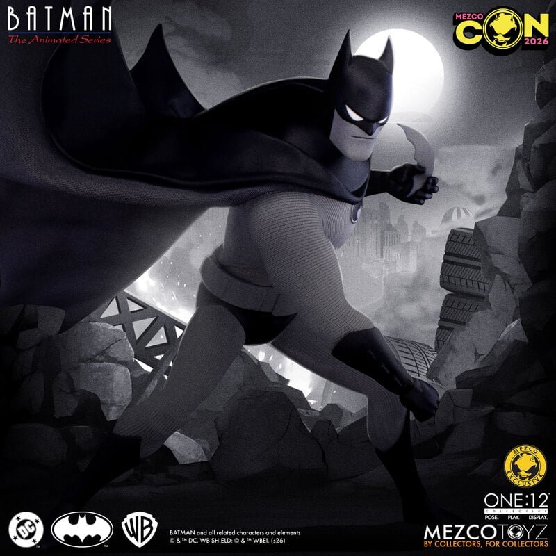 Mezco Batman TAS Noir Edition