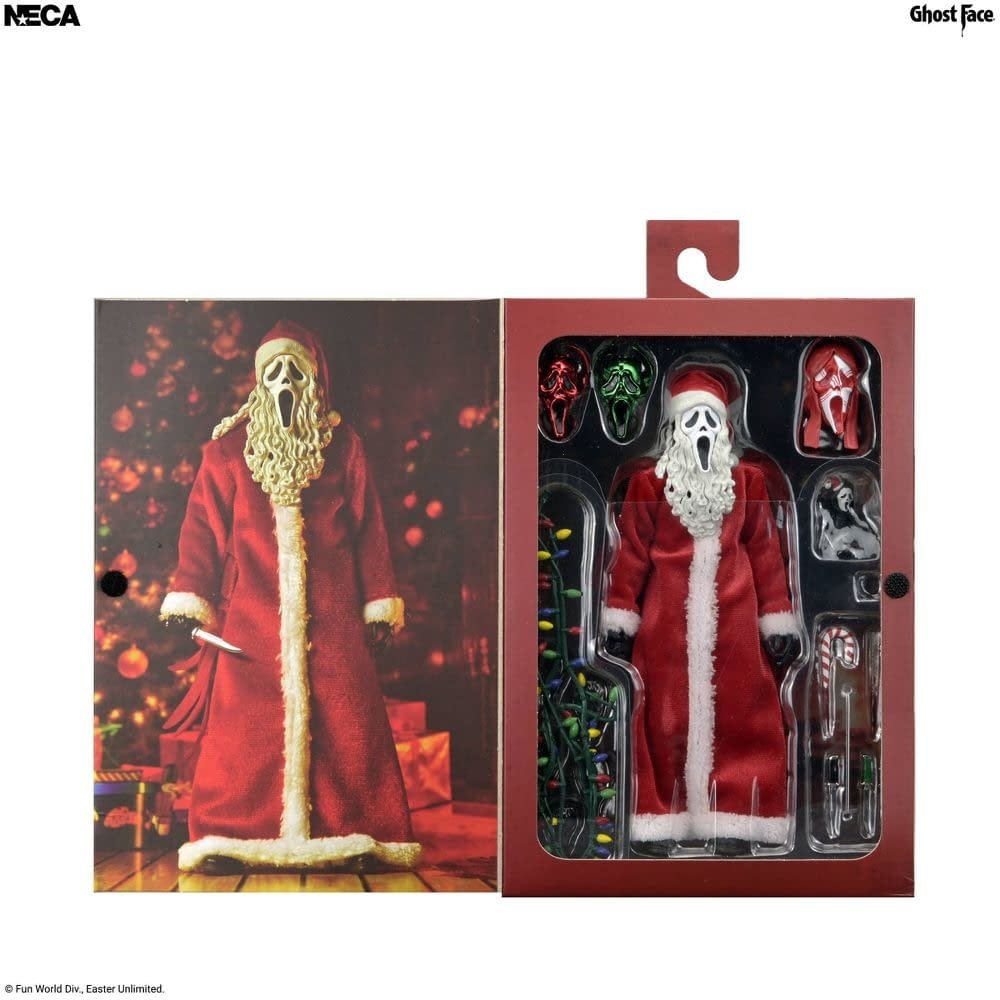 NECA Ultimate Santa Ghost Face