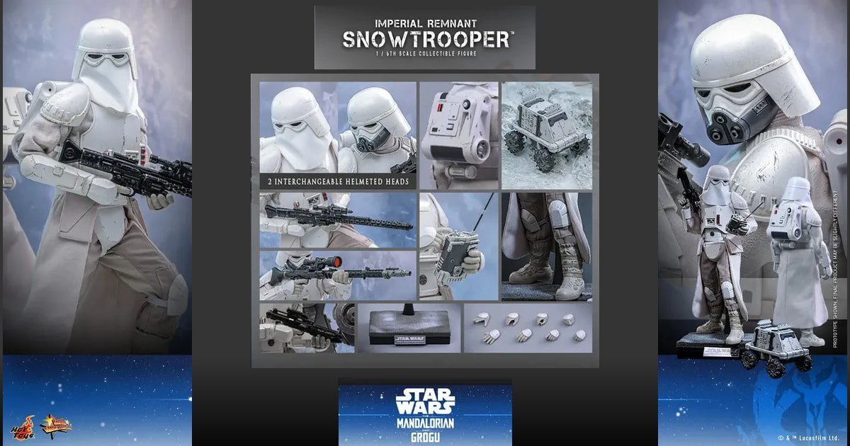 Hot Toys 帝国残党雪兵 Snowtrooper MMS838