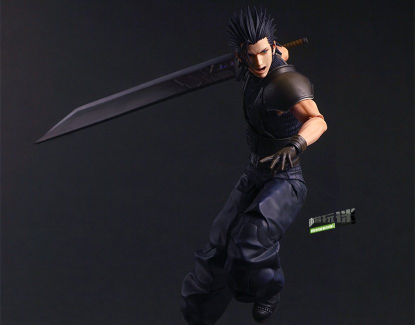 SQUARE ENIX Play Arts 真 最终幻想7重制版 扎克斯 可动人偶