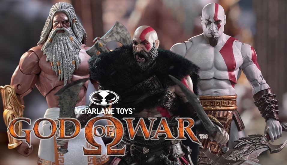 McFarlane 战神三款人偶