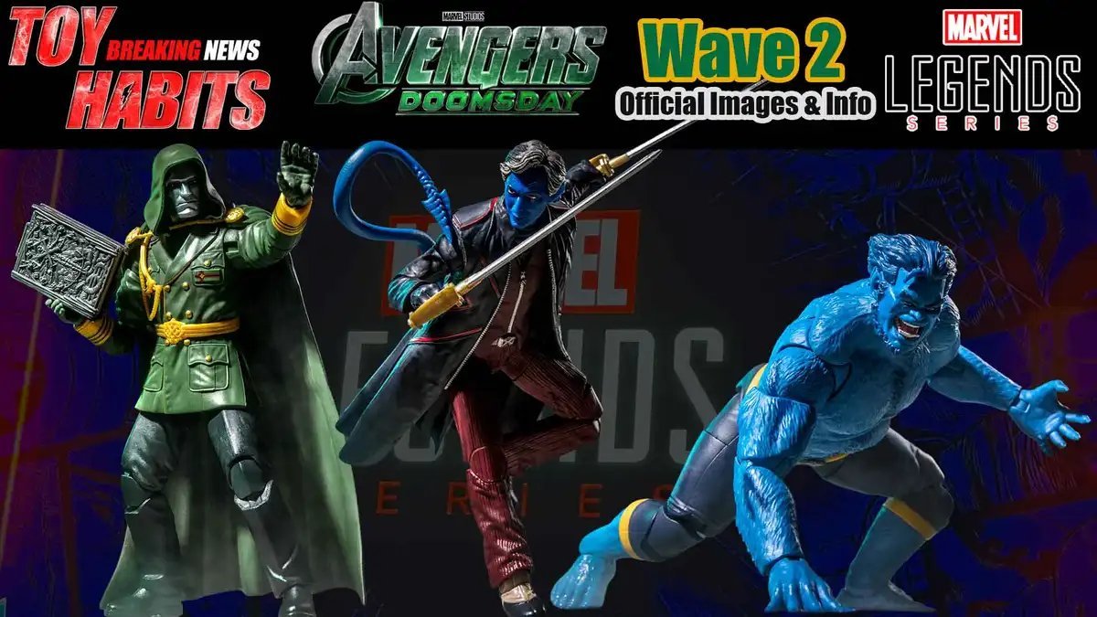 Hasbro Marvel Legends 复仇者联盟末日 第二波 野兽 夜行者 末日领主