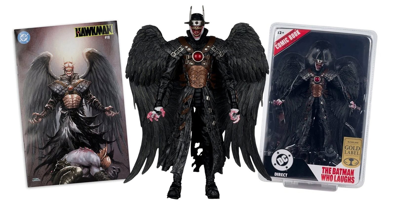 McFarlane The Batman Who Laughs Gold Label 7寸可动人偶