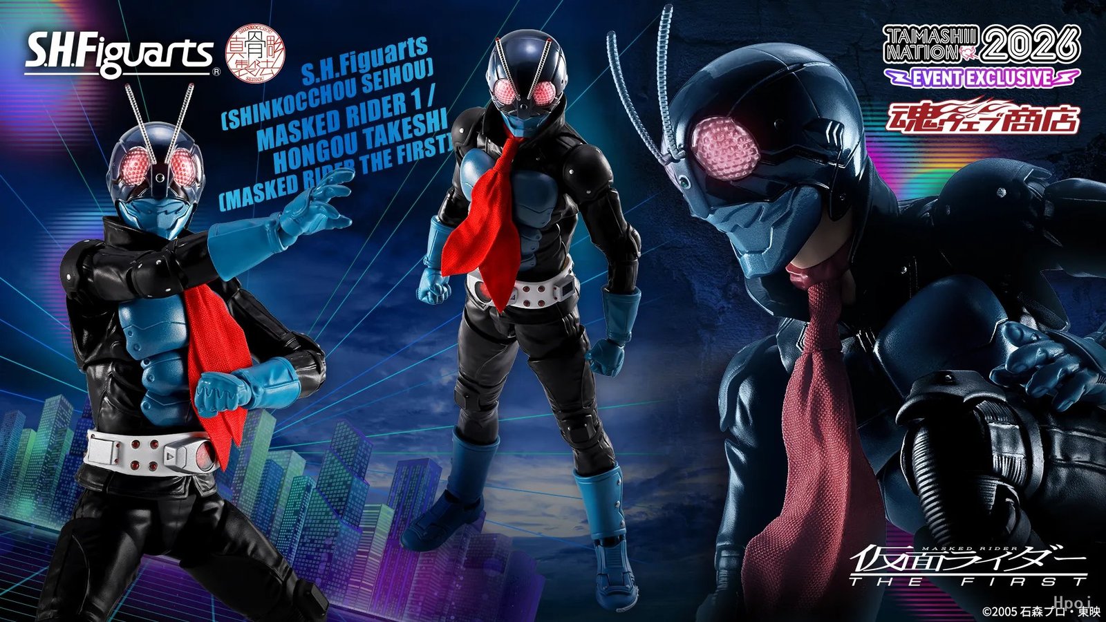 S.H.Figuarts 真骨雕制法 假面骑士1号 本乡猛 THE FIRST